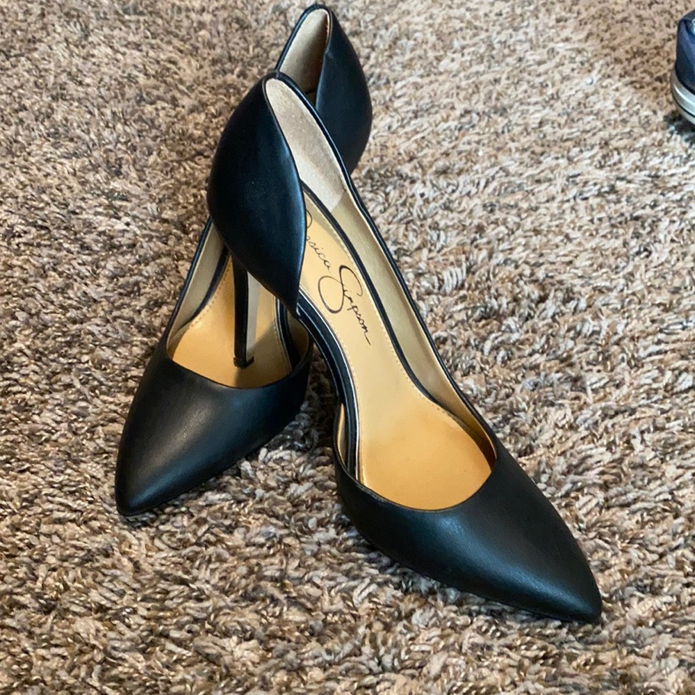 Black heels